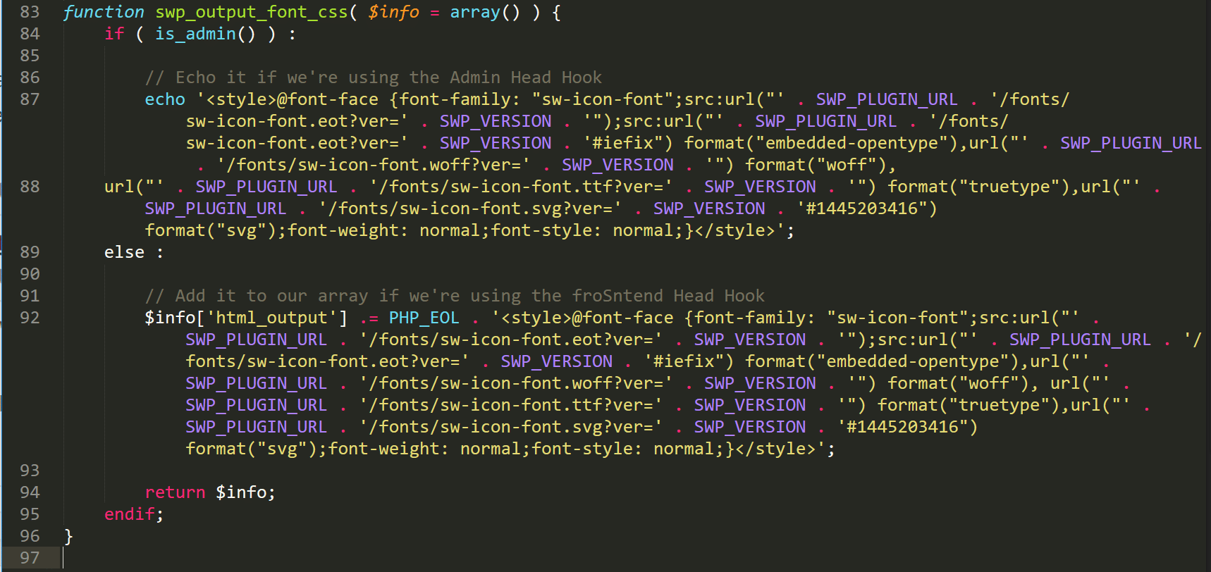 plugin with query strings