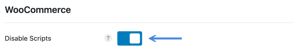 Disable WooCommerce scripts and styles