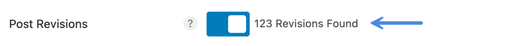 WordPress post revisions