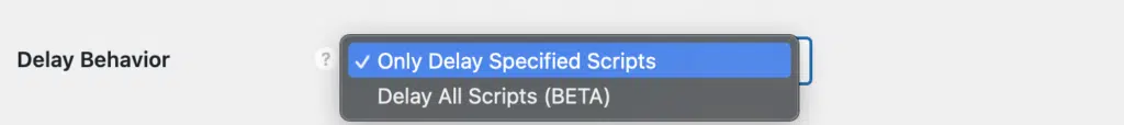Perfmatters JavaScript delay behavior