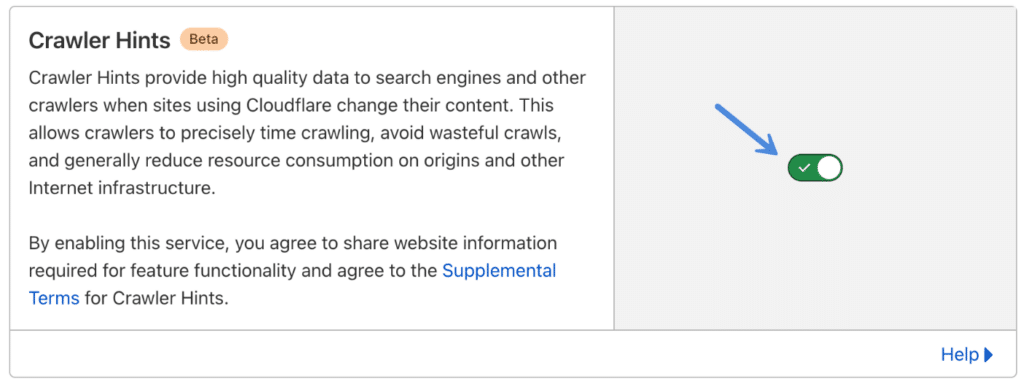 Cloudflare Crawler Hints
