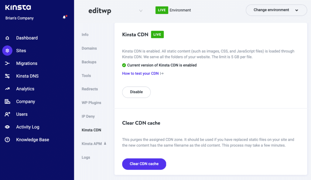 Kinsta CDN by Cloudflare