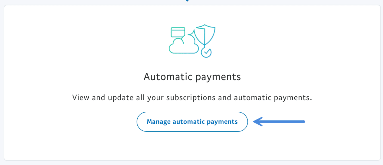 How to change your PayPal payment method on a recurring subscription
