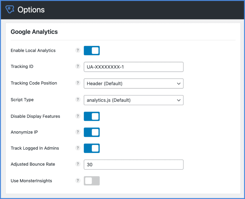 Host Google Analytics locally