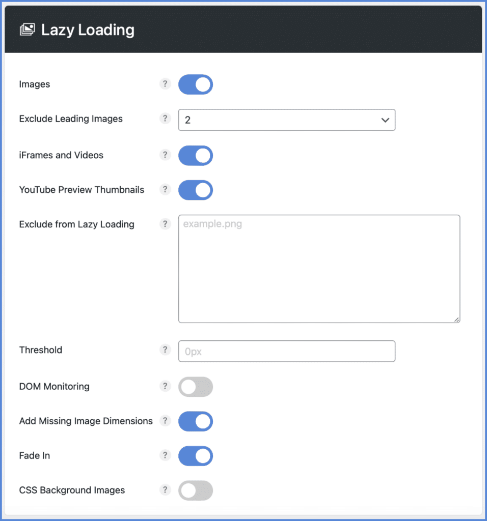 Lazy loading in WordPress