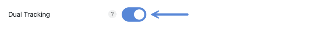Enable Dual Tracking for Local Analytics