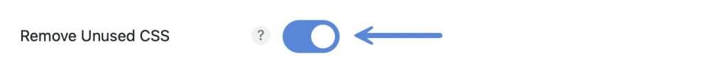 Remove unused CSS with Perfmatters