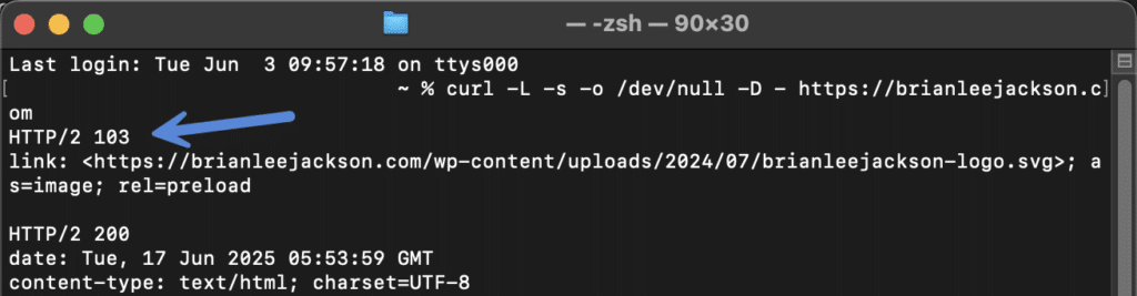 cURL Early Hints