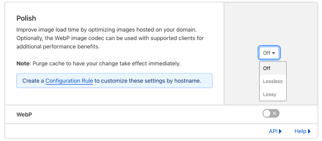 Cloudflare Polish